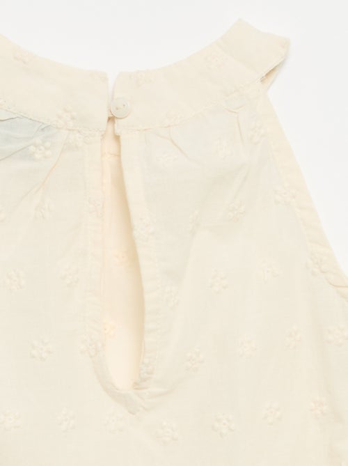 Set met mouwloze blouse en short - Kiabi