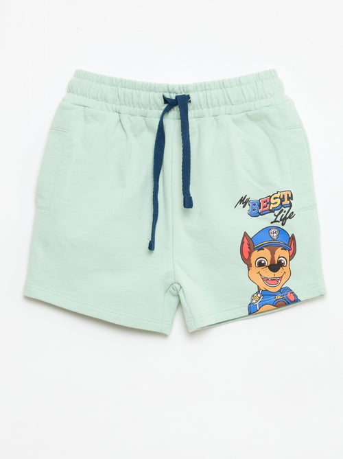 Set met 'Pat Patrouille' print: top + katoenen bermuda - Kiabi
