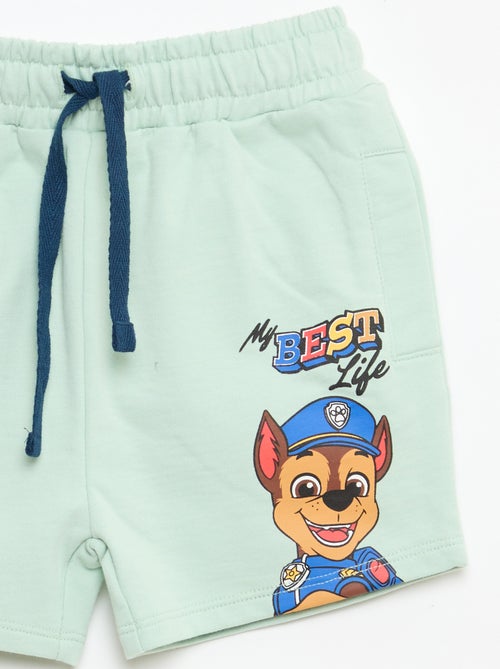 Set met 'Pat Patrouille' print: top + katoenen bermuda - Kiabi