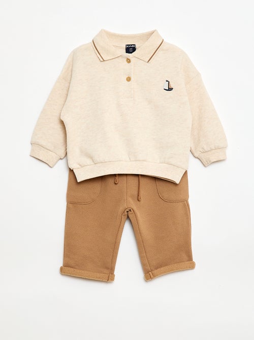 Set met polo en broek - 2-delig - Kiabi