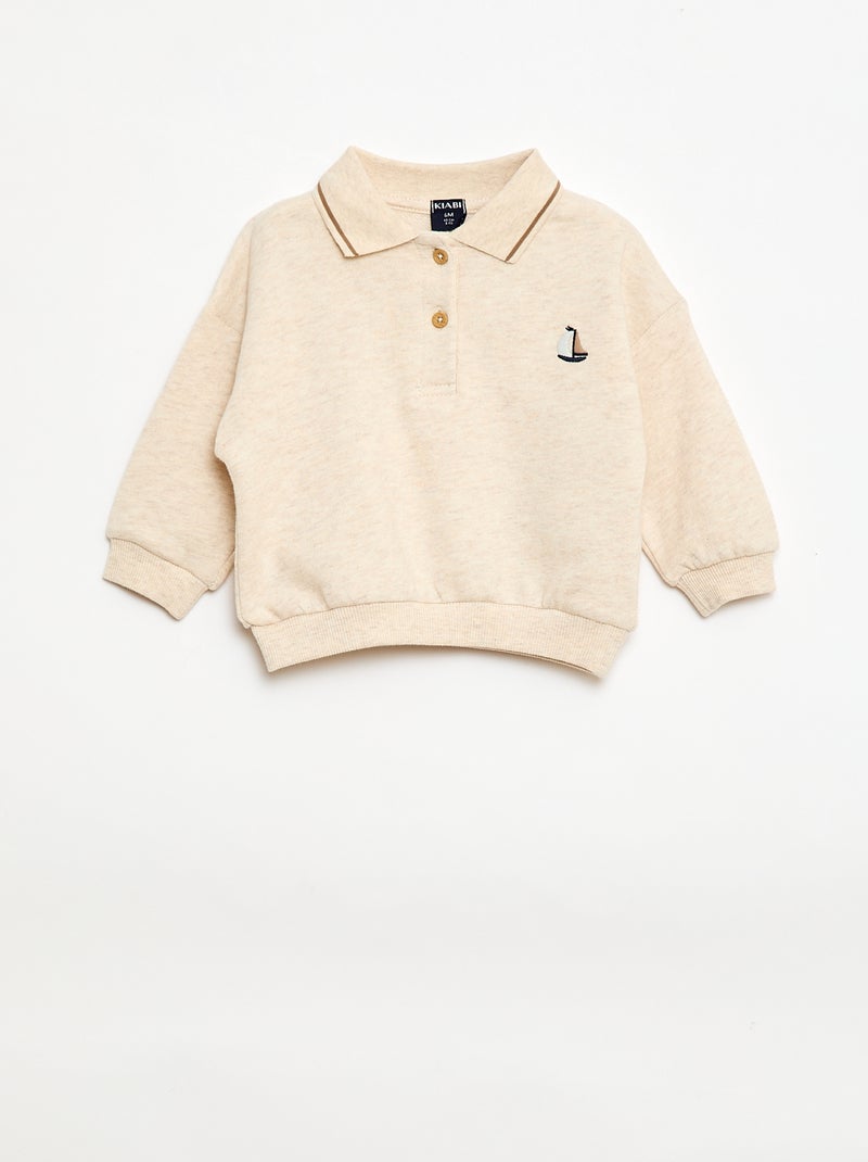 Set met polo en broek - 2-delig Biege - Kiabi