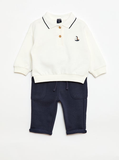 Set met polo en broek - 2-delig - Kiabi