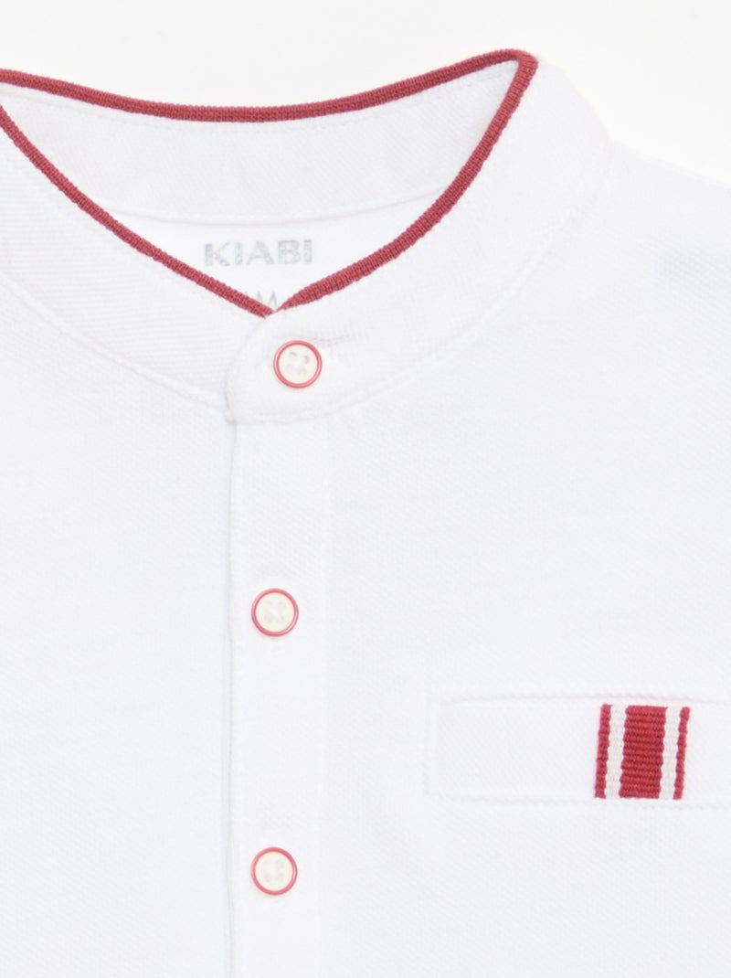 Set met polo en short - 2-delig Bruin - Kiabi