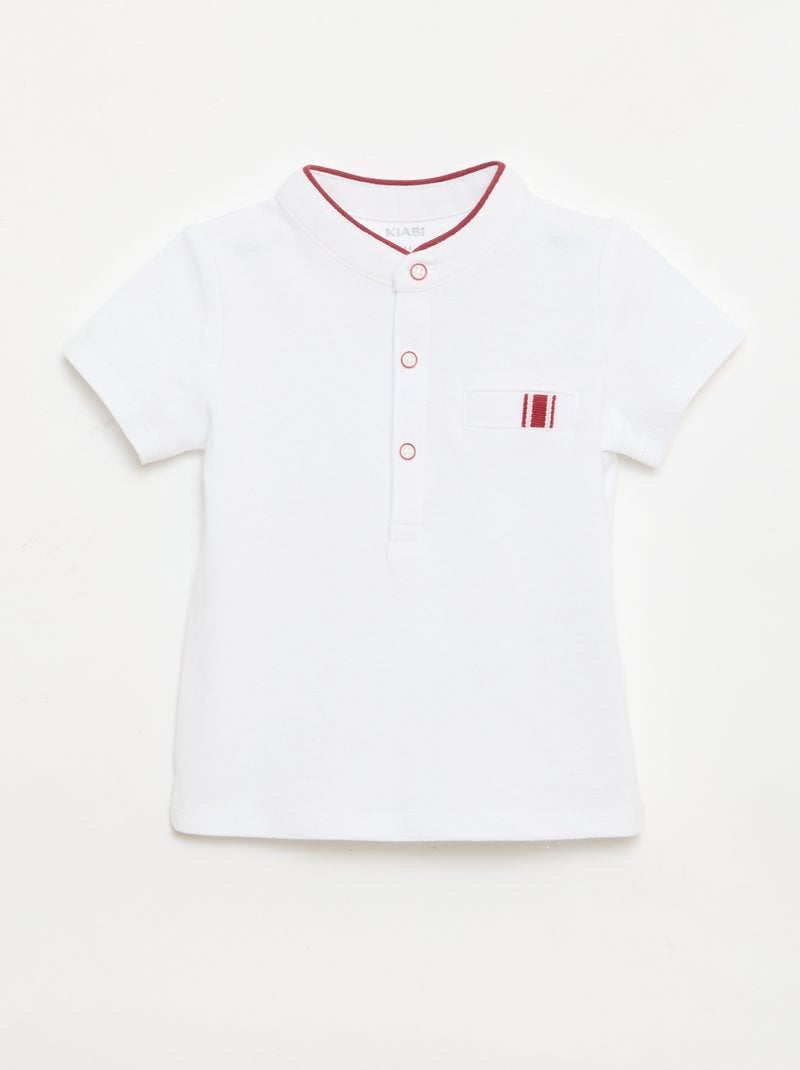 Set met polo en short - 2-delig Bruin - Kiabi