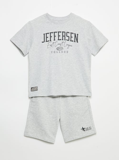 Set met short en T-shirt - 2-delig - Kiabi