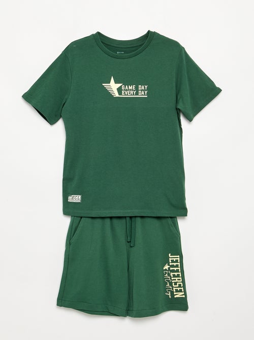 Set met short en T-shirt - 2-delig - Kiabi