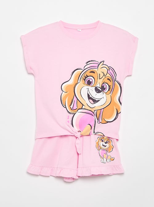 Set met short en T-shirt "Paw Patrol" - Kiabi