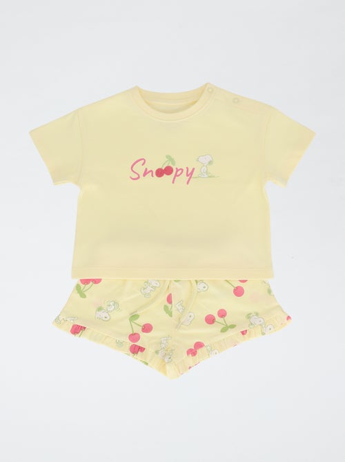 Set met short en T-shirt 'Snoopy' - Kiabi