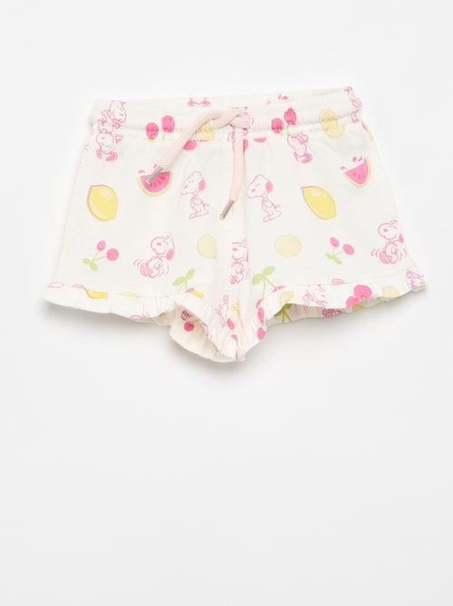 Set met short en T-shirt 'Snoopy' - Kiabi