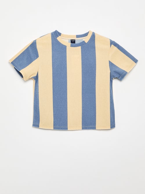 Set met short en T-shirt van badstof - Kiabi