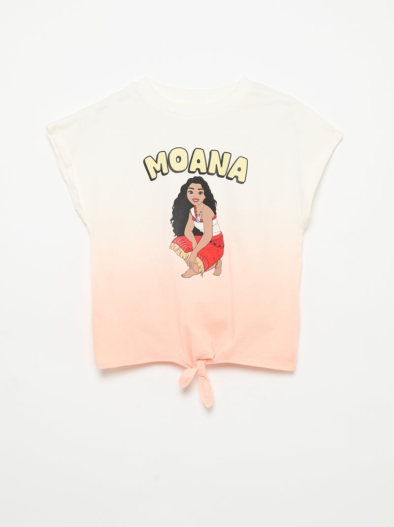 Set met short met ruches + T-shirt 'Disney' Oranje - Kiabi