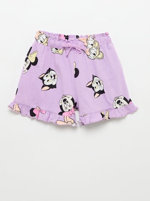 Set met short met ruches + T-shirt 'Disney' - Kiabi