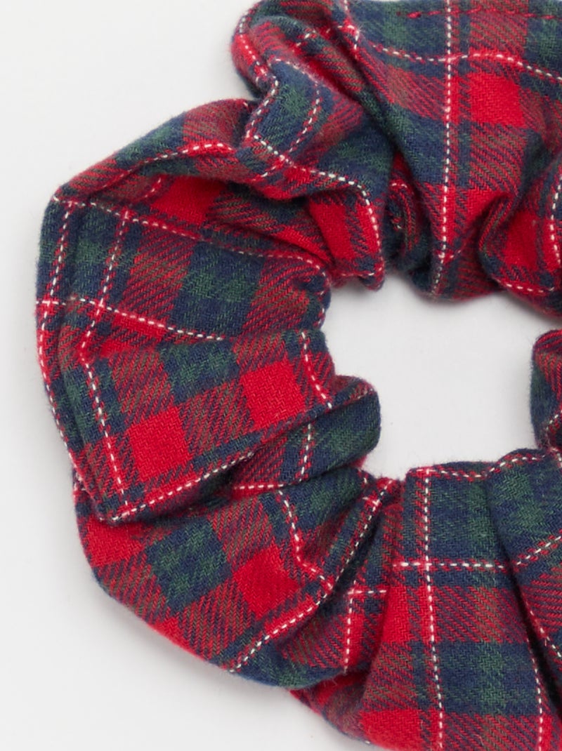 Set met slaapmasker, scrunchie en hoofdband Rood - Kiabi