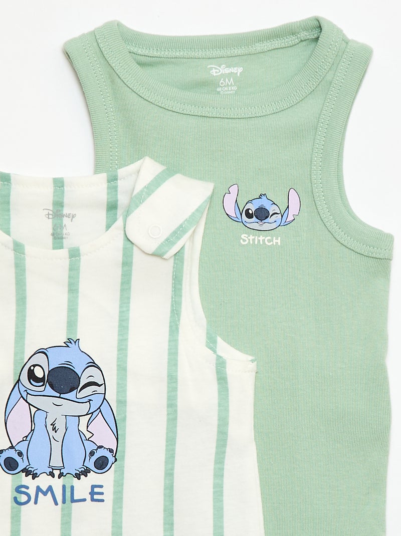 Set met slaappak en body 'Disney' 'Simba' Wit - Kiabi