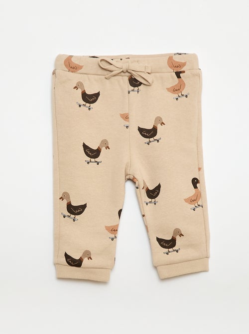 Set met sweater + sporttraining met fantasieprint - 2-delig - Kiabi