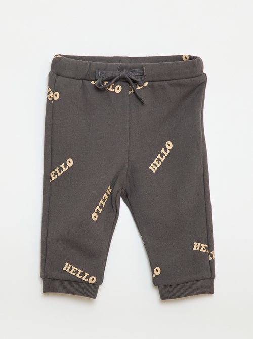 Set met sweater + sporttraining met fantasieprint - 2-delig - Kiabi