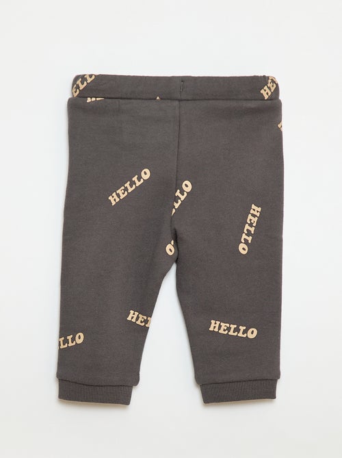 Set met sweater + sporttraining met fantasieprint - 2-delig - Kiabi