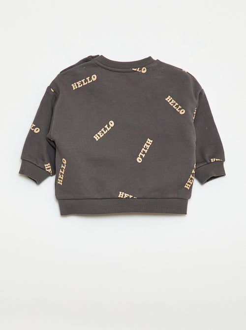 Set met sweater + sporttraining met fantasieprint - 2-delig - Kiabi