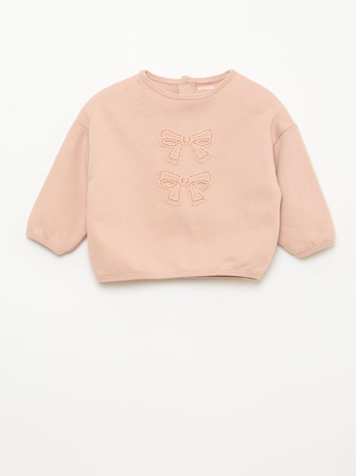 Set met sweater + sporttraining met print - Kiabi