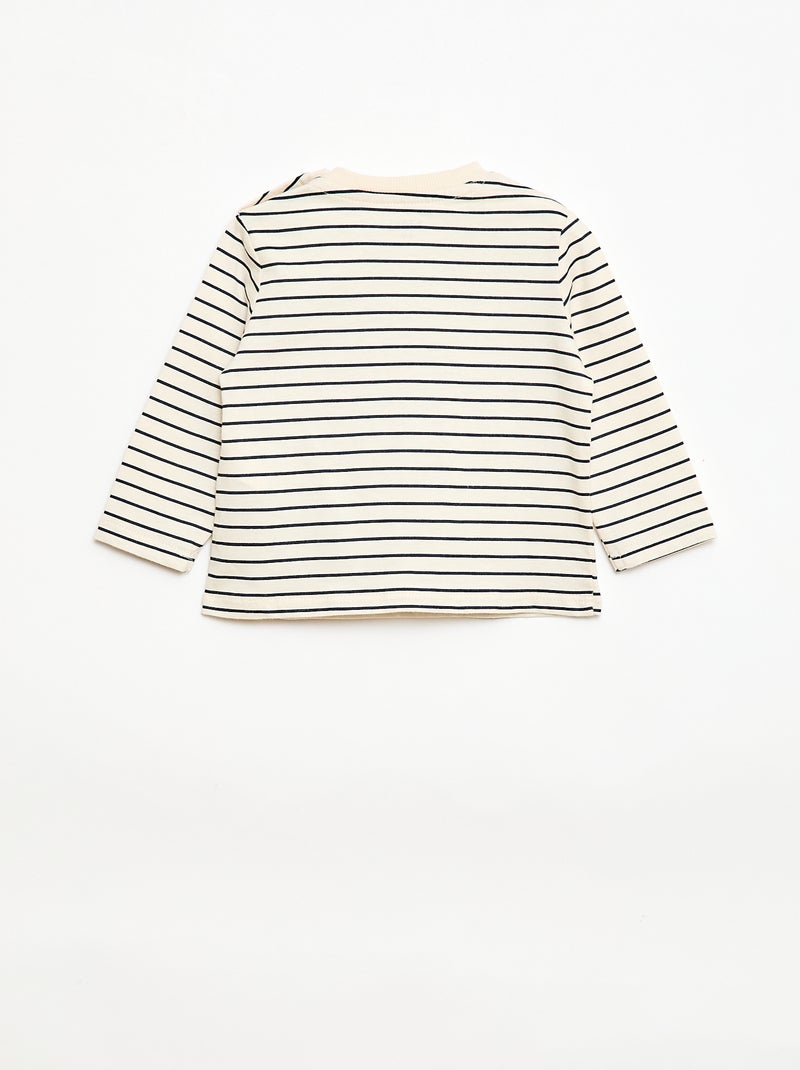 Set met T-shirt + broek - 2-delig Wit - Kiabi