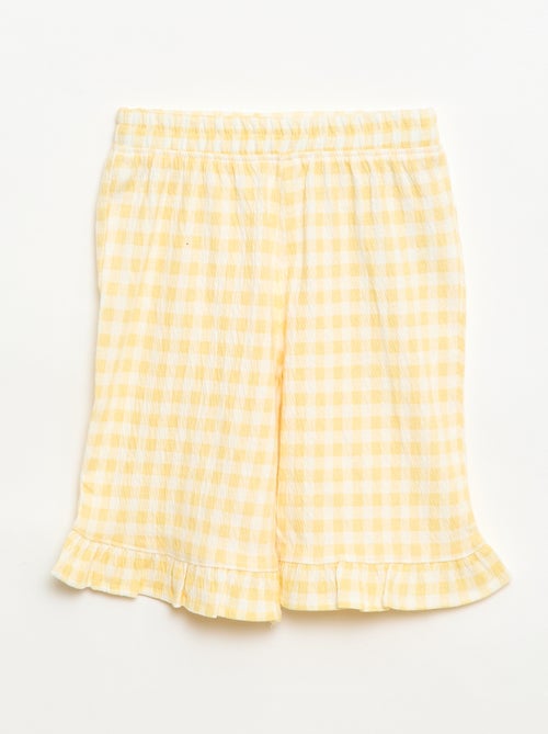 Set met T-shirt + broek - 2 zakken - Kiabi