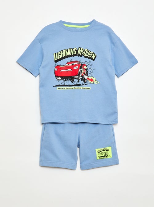 Set met T-shirt en bermuda 'Cars' 'Disney' 'Pixar' - 2-delig - Kiabi