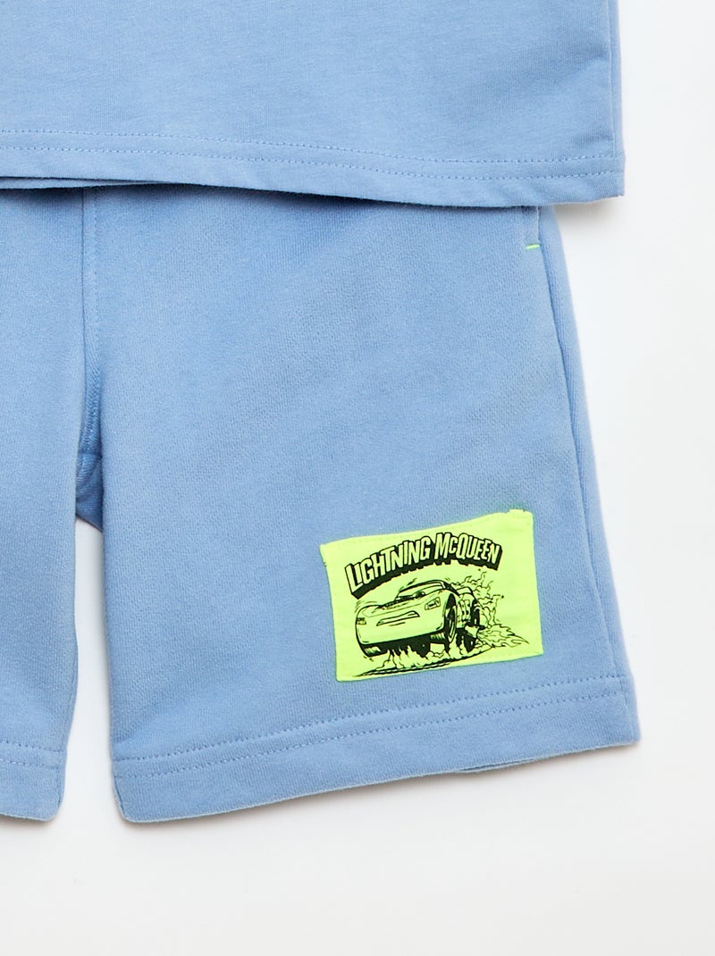 Set met T-shirt en bermuda 'Cars' 'Disney' 'Pixar' - 2-delig Blauw - Kiabi