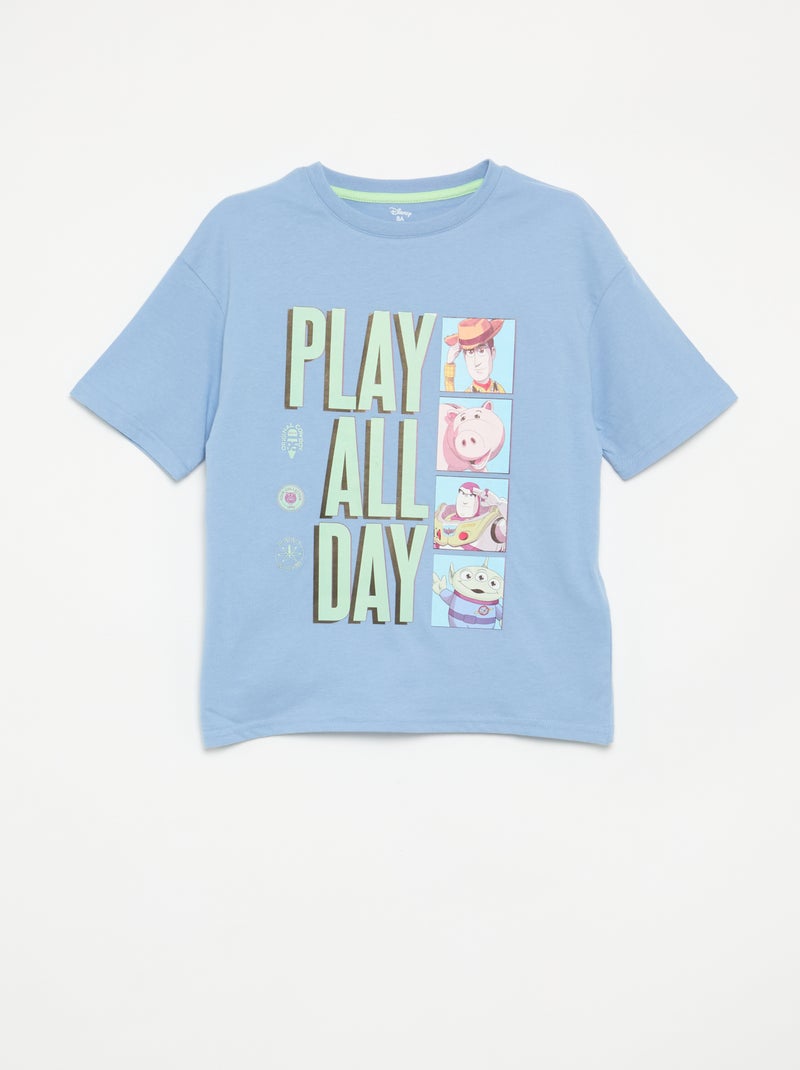 Set met T-shirt en bermuda 'Cars' 'Disney' 'Pixar' - 2-delig Blauw - Kiabi