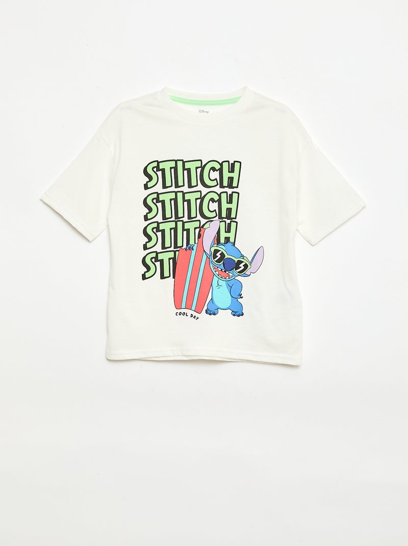 Set met T-shirt en bermuda 'Cars' 'Disney' 'Pixar' - 2-delig Wit - Kiabi
