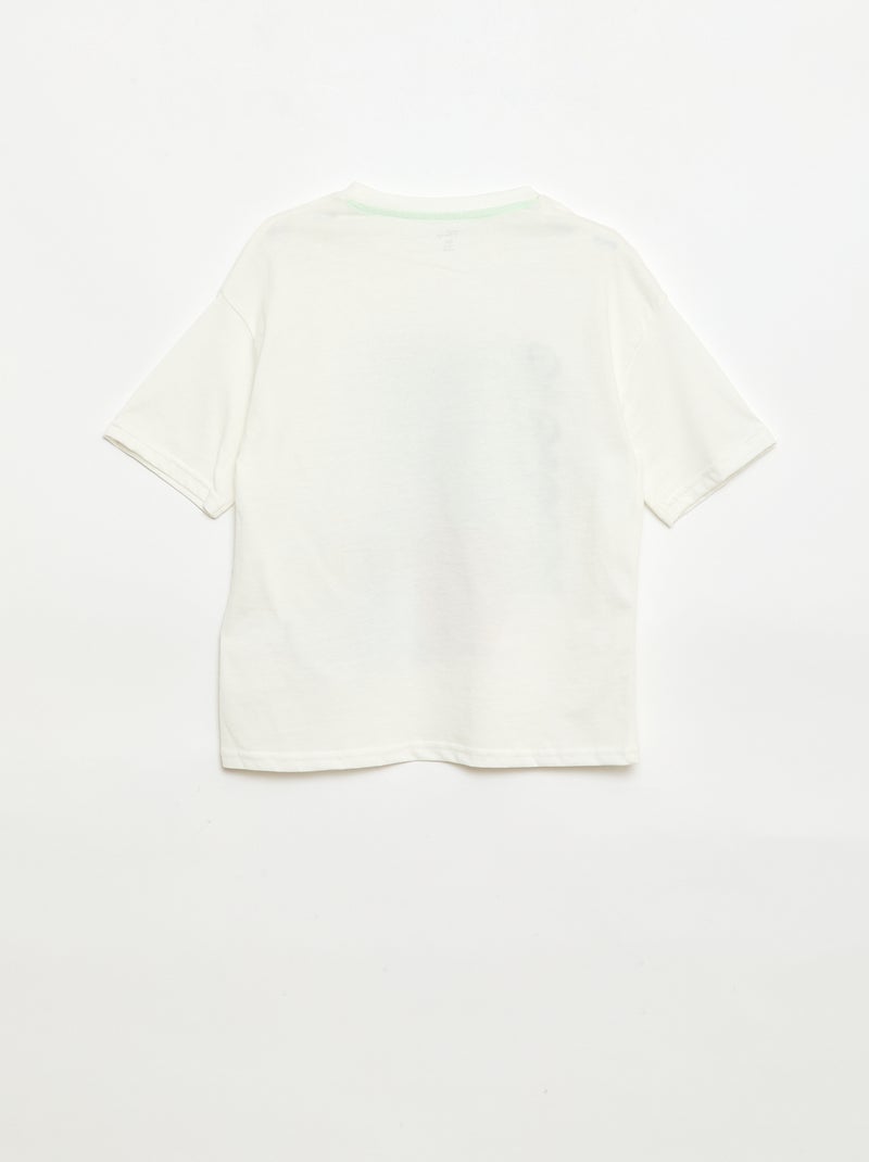 Set met T-shirt en bermuda 'Cars' 'Disney' 'Pixar' - 2-delig Wit - Kiabi