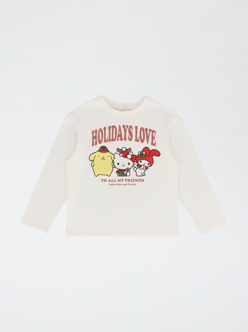 Set met T-shirt en flare legging 'Hello Kitty' - 2-delig - Kiabi