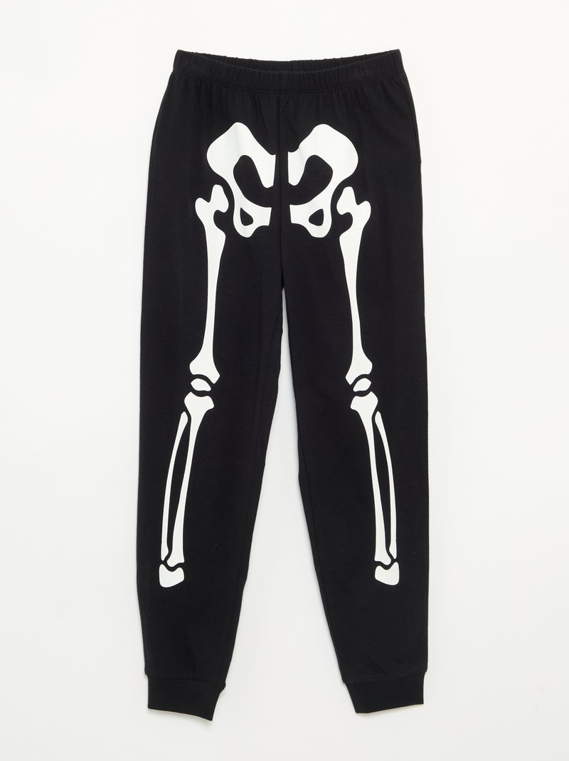 Set met T-shirt en legging 'Halloween' - 2-delig Zwart - Kiabi