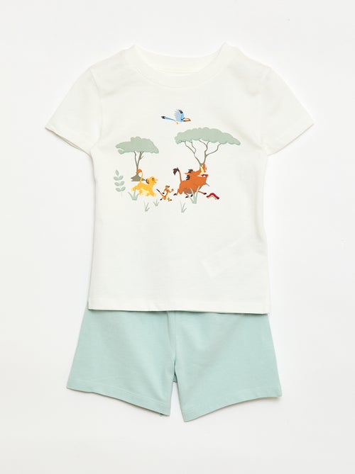 Set met T-shirt en short 'Disney' 'De Leeuwenkoning' - 2-delig - Kiabi