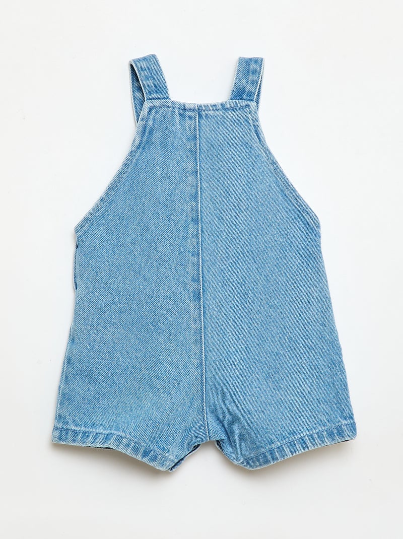 Set met T-shirt en tuinbroek 'Mickey' 'Disney' - 2-delig Wit - Kiabi