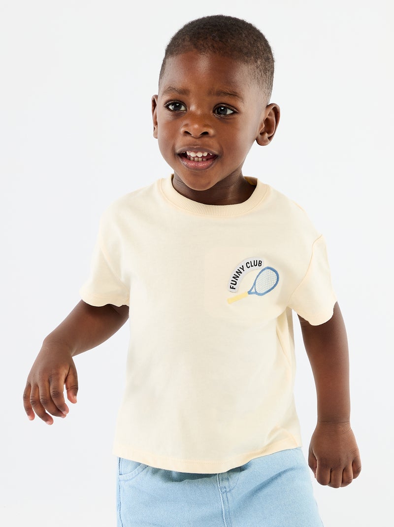 Set met T-shirt + jeansbroek - 2-delig Blauw - Kiabi