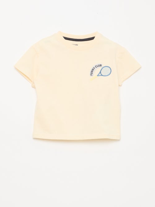 Set met T-shirt + jeansbroek - 2-delig - Kiabi