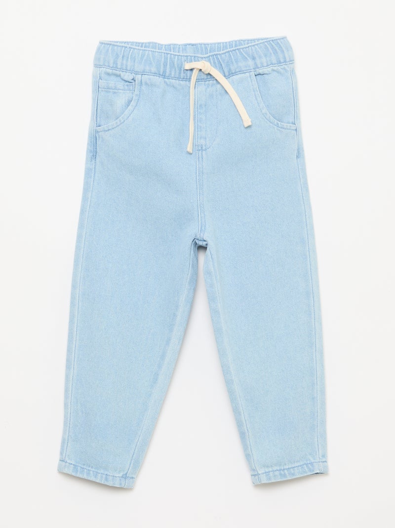 Set met T-shirt + jeansbroek - 2-delig Blauw - Kiabi