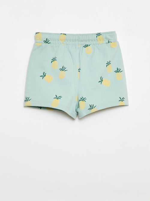 Set met T-shirt + short met motief - 2-delig - Kiabi