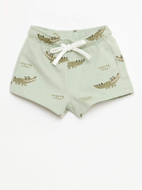 Set met T-shirt + short met motief - 2-delig - Kiabi