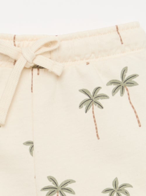 Set met T-shirt + short met motief - 2-delig - Kiabi