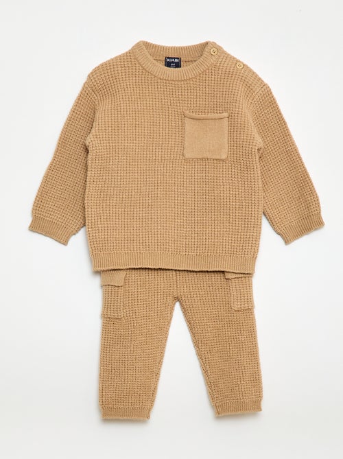 Set met trui + broek van jerseytricot - 2-delig - Kiabi