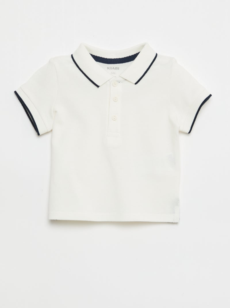 Set met tuinbroek + polo - 2-delig Blauw - Kiabi