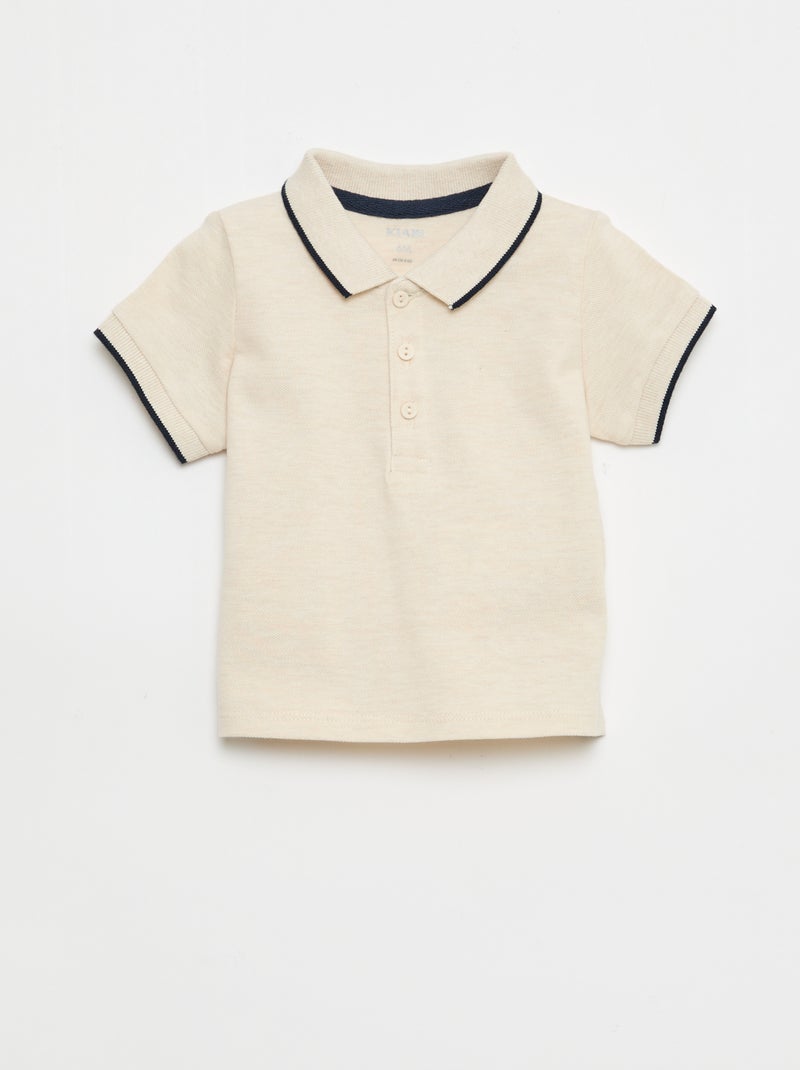 Set met tuinbroek + polo - 2-delig Blauw - Kiabi