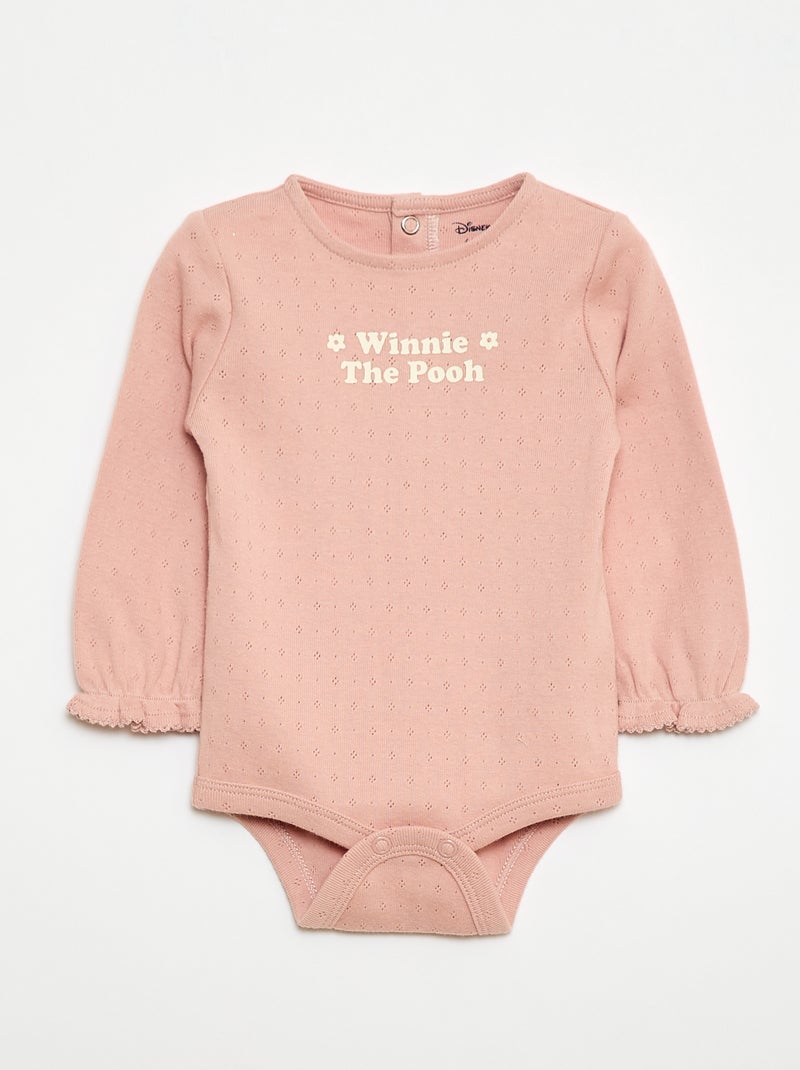 Set met tuinbroek 'Winnie' + haarband + T-shirt - 3-delig Rose - Kiabi