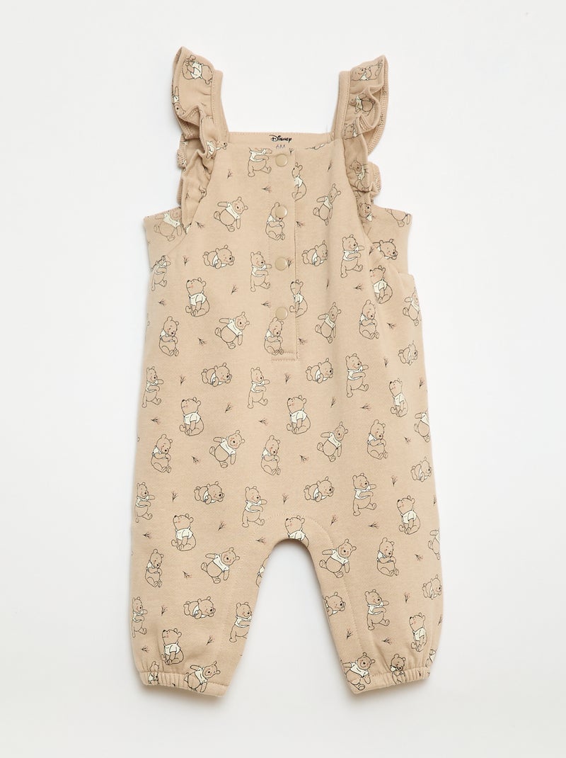 Set met tuinbroek 'Winnie' + haarband + T-shirt - 3-delig Rose - Kiabi