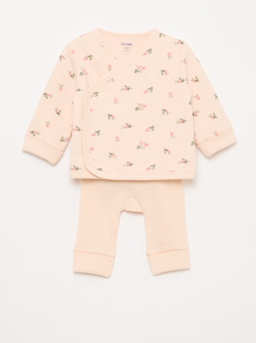 Set met wikkelvest + legging - 2-delig - Kiabi