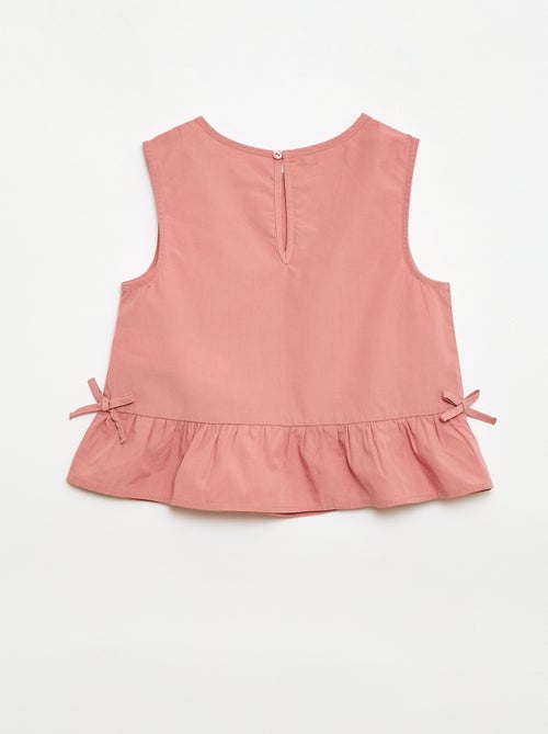 Set mouwloze blouse + pantalon - 2-delig - Kiabi