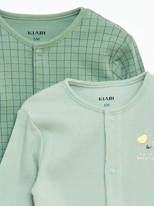 Set pyjama's met voetjes - Kiabi