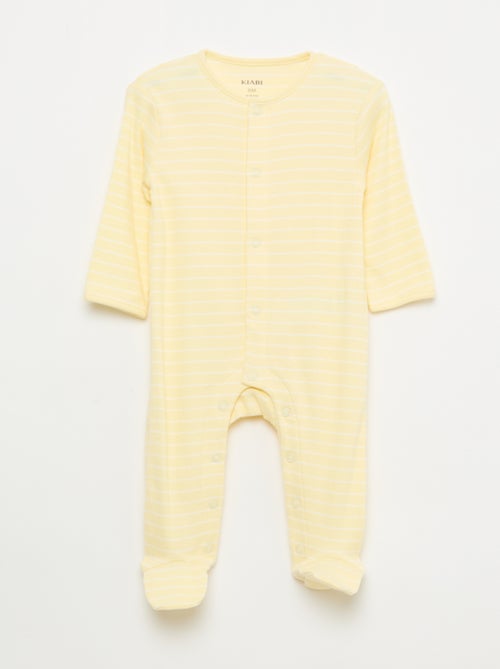 Set pyjama's met voetjes - Kiabi