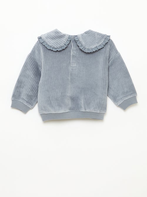 Set sweater + broek van ribfluweel - Kiabi